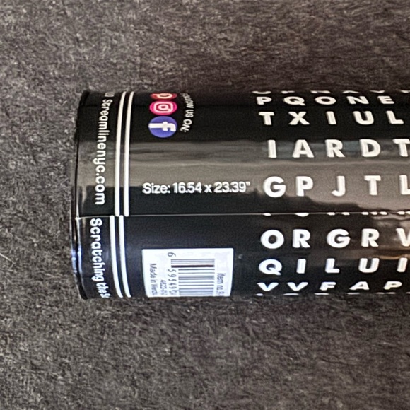 NEW Find Your Wine word search Poster, new in package Ideal gift wine enthusiast - Picture 5 of 5